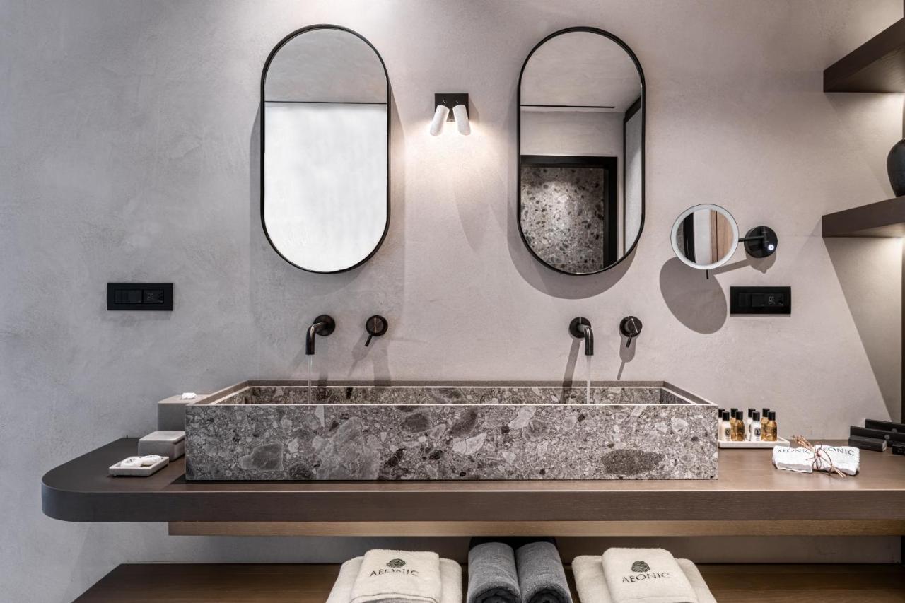 Aeonic Suites & Spa - Only Adults Ornos  Bagian luar foto