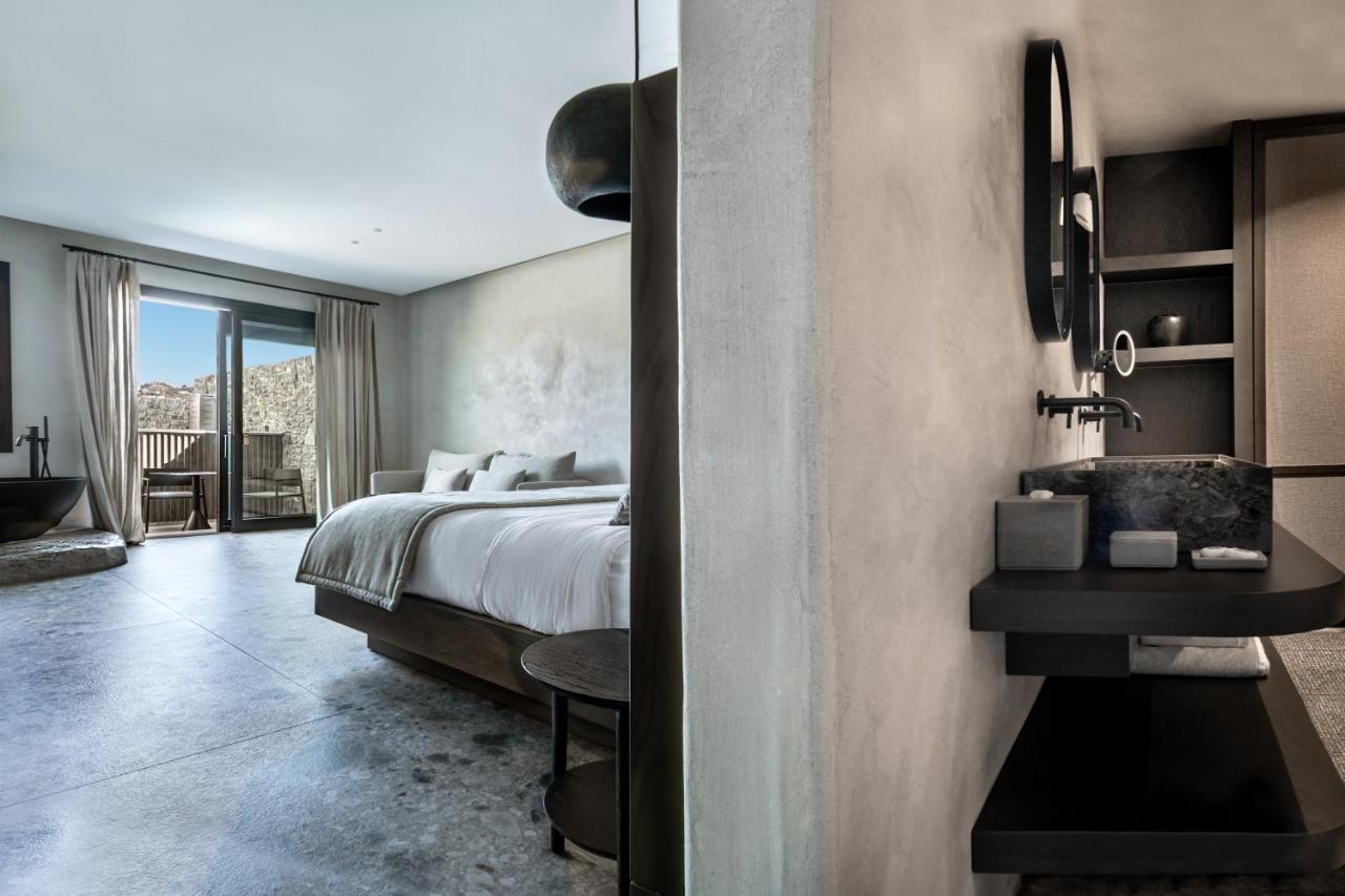 Aeonic Suites & Spa - Only Adults Ornos  Bagian luar foto