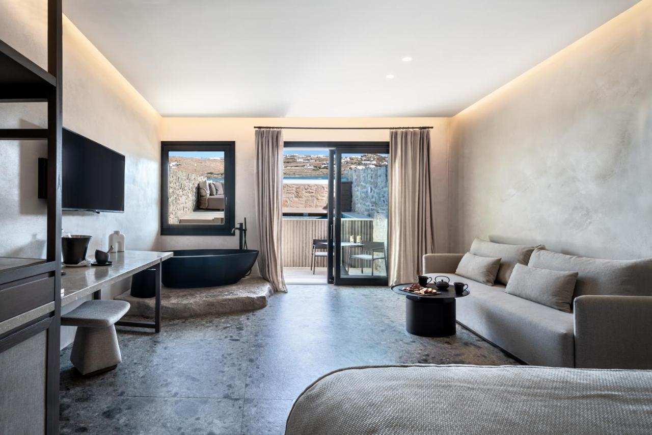 Aeonic Suites & Spa - Only Adults Ornos  Bagian luar foto