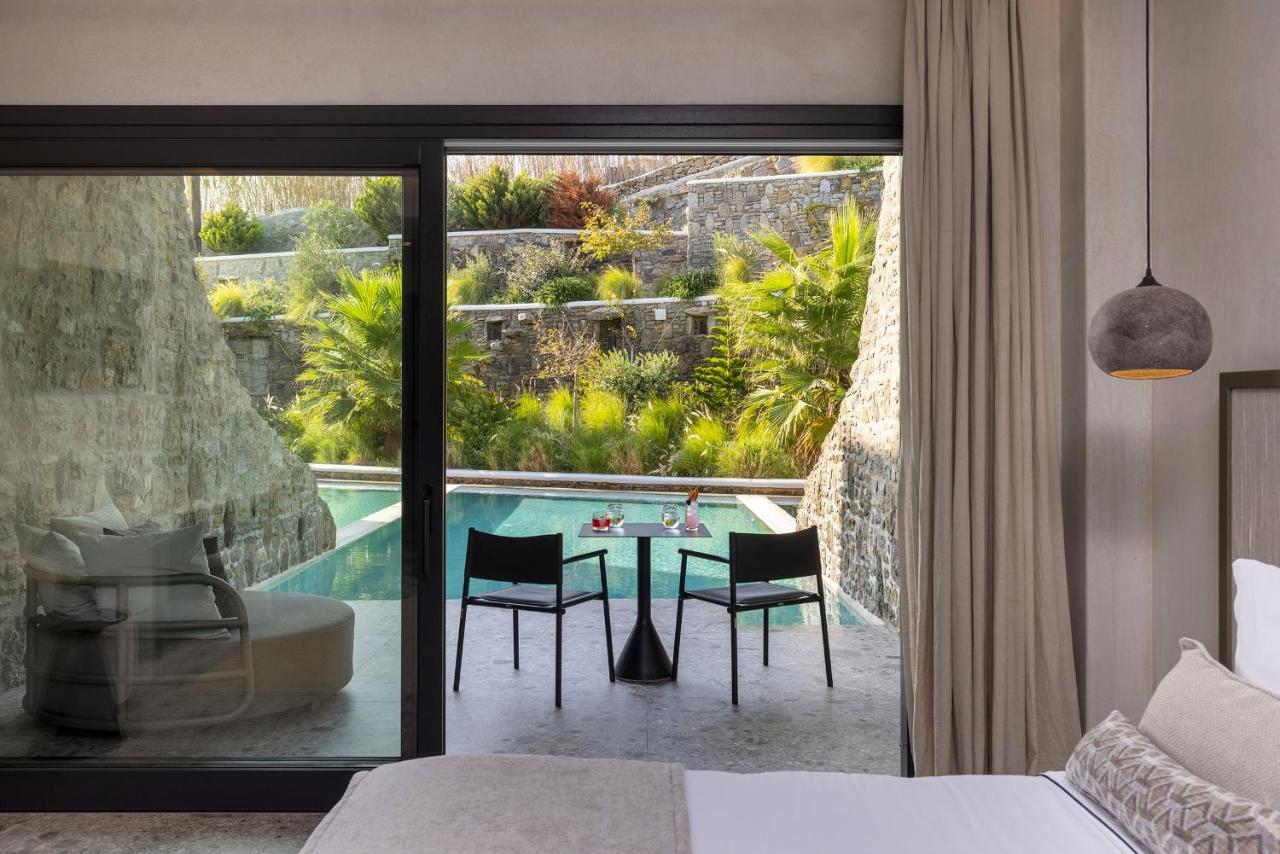 Aeonic Suites & Spa - Only Adults Ornos  Bagian luar foto