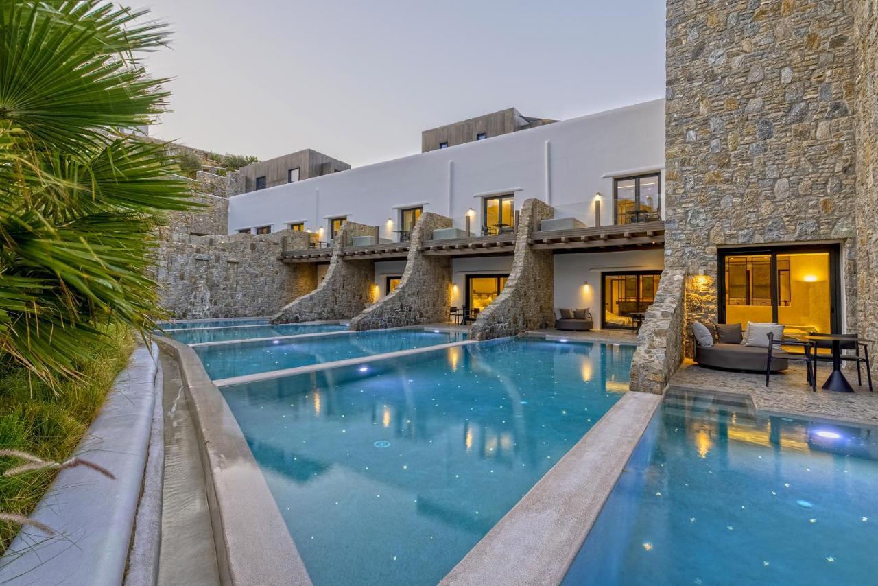 Aeonic Suites & Spa - Only Adults Ornos  Bagian luar foto