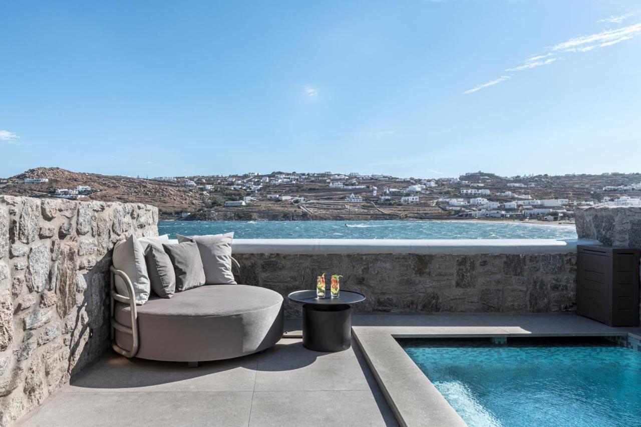 Aeonic Suites & Spa - Only Adults Ornos  Bagian luar foto