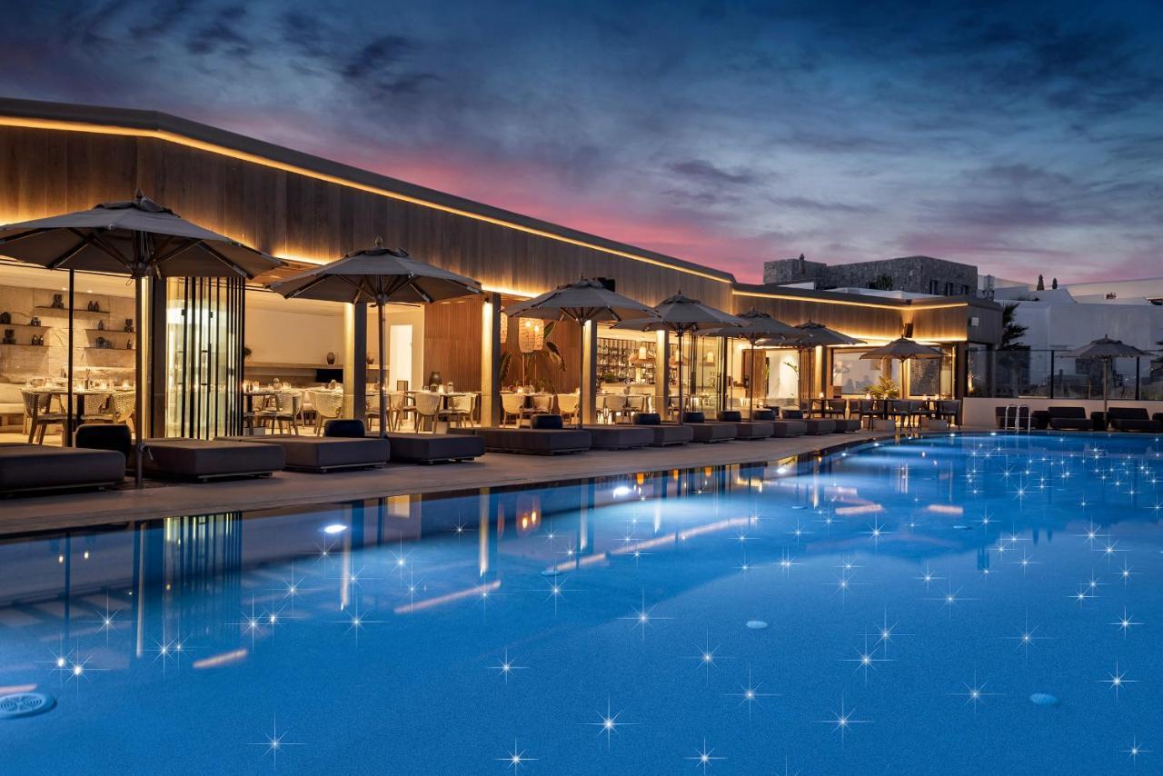 Aeonic Suites & Spa - Only Adults Ornos  Bagian luar foto